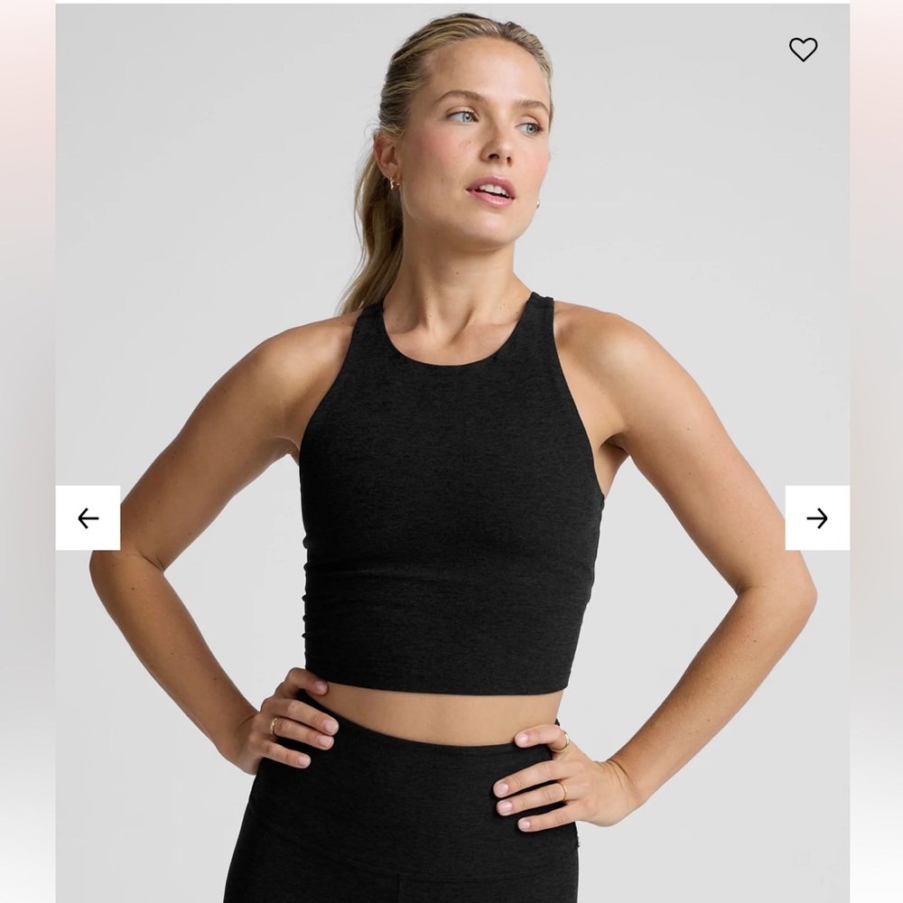 Beyond Yoga - Spacedye Refocus Cropped Tank - Size S